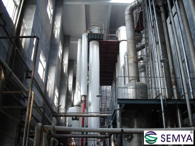 玉米浸泡液三效降膜蒸發(fā)器